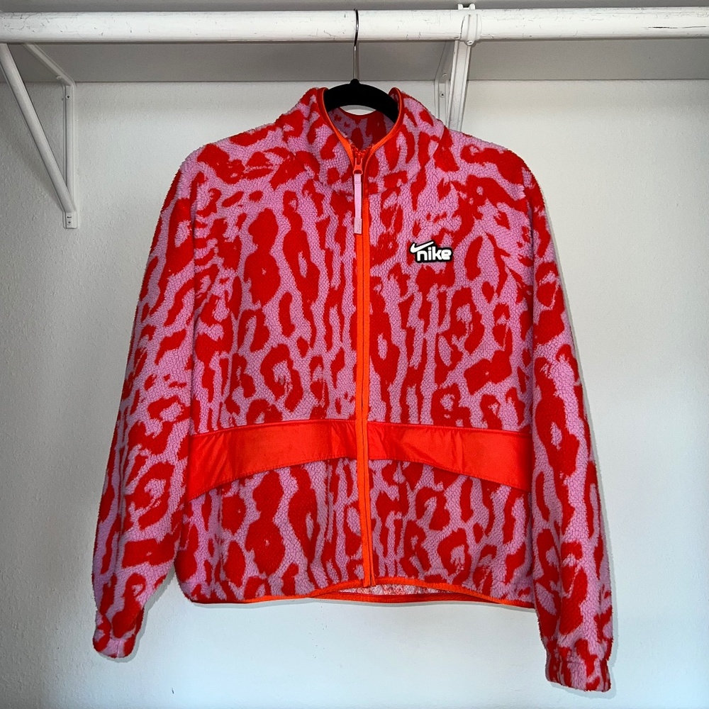 Nike fleece zip up jacket